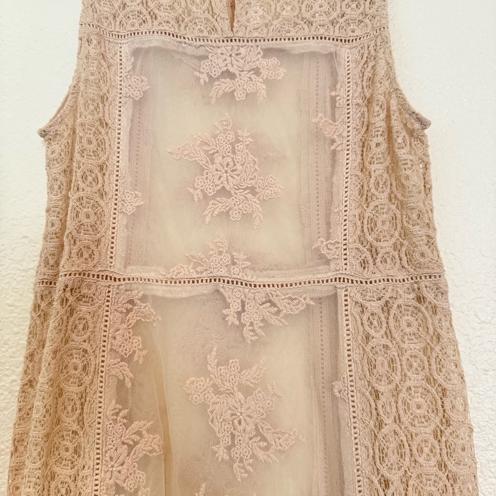 Forever 21 Contemporary Sheer Crochet Dress - Picture 10 of 10
